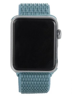 König Design Smartwatch-Armband, Apple Watch Series 1 / 2 / 3 / 4 / 5 / 102 40-38 mm Ersatz Sportarmband Blau