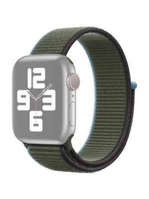 König Design Smartwatch-Armband, Apple Watch Series 1 / 2 / 3 / 4 / 5 / 102 40-38 mm Ersatz Sportarmband Grün