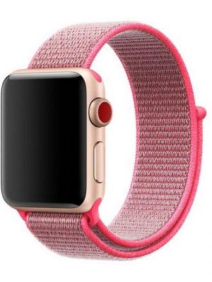 König Design Smartwatch-Armband, Apple Watch Series 1 / 2 / 3 / 4 / 5 / 102 40-38 mm Ersatz Sportarmband Rosa