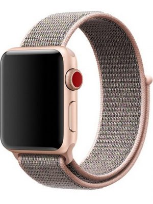 König Design Smartwatch-Armband, Apple Watch Series 1 / 2 / 3 / 4 / 5 / 102 40-38 mm Ersatz Sportarmband Rosa