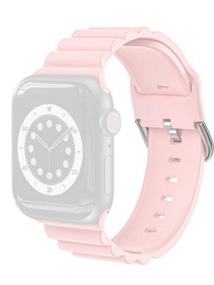 König Design Smartwatch-Armband, Apple Watch Series 1 / 2 / 3 / 4 / 5 / 102 40-38 mm Ersatz Sportarmband Rosa