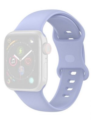 König Design Smartwatch-Armband, Apple Watch Series 1 / 2 / 3 / 4 / 5 / 102 40-38 mm Ersatz Sportarmband Violett