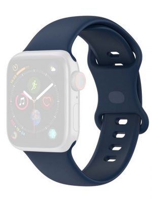 König Design Smartwatch-Armband, Apple Watch Series 1 / 2 / 3 / 4 / 5 / 6 / SE 44-42mm Ersatz Sportarmband Blau