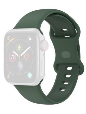 König Design Smartwatch-Armband, Apple Watch Series 1 / 2 / 3 / 4 / 5 / 6 / SE 44-42mm Ersatz Sportarmband Grün