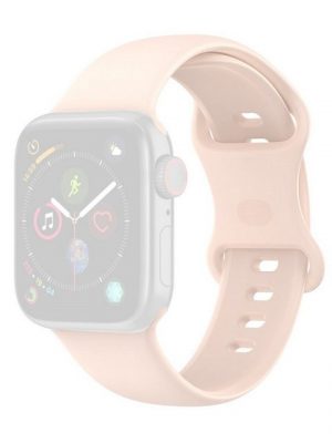 König Design Smartwatch-Armband, Apple Watch Series 1 / 2 / 3 / 4 / 5 / 6 / SE 44-42mm Ersatz Sportarmband Rosa