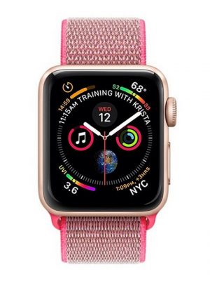 König Design Smartwatch-Armband "Apple Watch Series 8 7 6 SE 5 4 3 2 1", Sport Loop Armband Nylon Arm Band