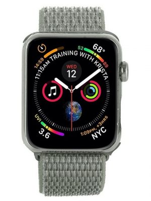 König Design Smartwatch-Armband "Apple Watch Series 8 7 6 SE 5 4 3 2 1", Sport Loop Armband Nylon Arm Band