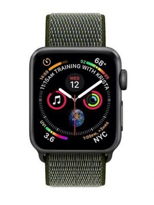 König Design Smartwatch-Armband "Apple Watch Series 8 7 6 SE 5 4 3 2 1", Sport Loop Armband Nylon Arm Band