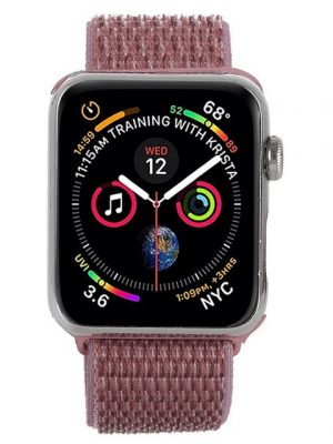 König Design Smartwatch-Armband "Apple Watch Series 8 7 6 SE 5 4 3 2 1", Sport Loop Armband Nylon Arm Band