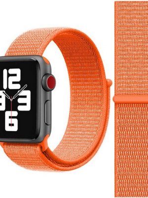 König Design Smartwatch-Armband "Apple Watch Series 8 7 6 SE 5 4 3 2 1", Sport Loop Armband Nylon Arm Band