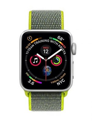 König Design Smartwatch-Armband "Apple Watch Series 8 7 6 SE 5 4 3 2 1", Sport Loop Armband Nylon Arm Band