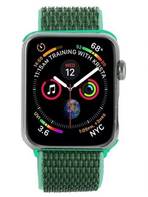 König Design Smartwatch-Armband "Apple Watch Series 8 7 6 SE 5 4 3 2 1", Sport Loop Armband Nylon Arm Band