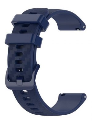 König Design Smartwatch-Armband, Armband für Garmin Forerunner 645 Music 20mm - Uhrenarmband Ersatz Armband Band Loop Blau