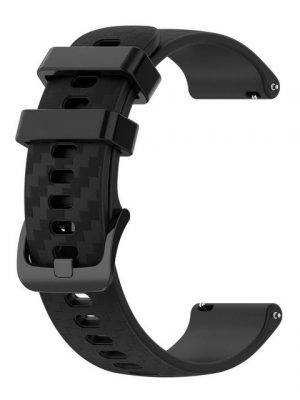 König Design Smartwatch-Armband, Armband für Garmin Forerunner 645 Music 20mm - Uhrenarmband Ersatz Armband Band Loop Schwarz