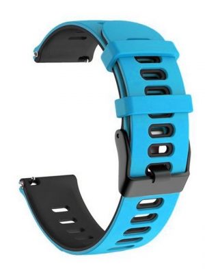 König Design Smartwatch-Armband, Armband für Honor Magic Watch 2 42mm - Uhrenarmband Ersatz Armband Band Loop Blau Grau