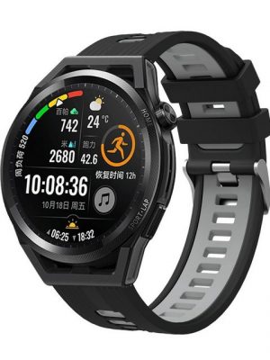 König Design Smartwatch-Armband, Armband für Huawei Watch GT 3 42mm - Uhrenarmband Ersatz Armband Band Loop Schwarzgrau