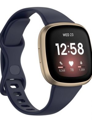 König Design Smartwatch-Armband "Fitbit Versa 3", Sport Ersatz Armband für Fitbit Versa 3 Silikon Band Loop Uhrenarmband Small