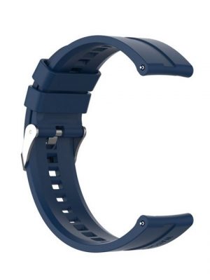 König Design Smartwatch-Armband, Smartwatch-Armband für Huawei Watch GT 3 46mm Sport Ersatz Armband Silikon Dunkelblau