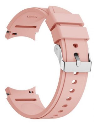 König Design Smartwatch-Armband, Smartwatch-Armband für Samsung Galaxy Watch 4 Classic 42mm Sport Ersatz Armband Silikon Rosa