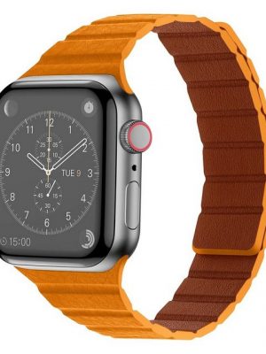 König Design Smartwatch-Armband, Sport Ersatz Armband für Apple Watch 38 - 45 Series 8 7 6 SE 5 4 3 2 1 Leder Band Loop