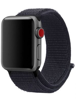 König Design Smartwatch-Armband, Sport Ersatz Armband für Apple Watch Series 1-7 / 42-45 mm Nylon Band Loop