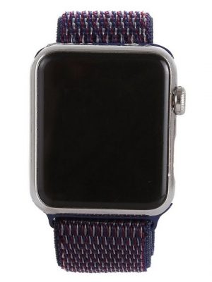 König Design Smartwatch-Armband, Sport Ersatz Armband für Apple Watch Series 1-7 / 42-45 mm Nylon Band Loop