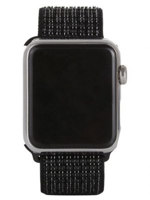 König Design Smartwatch-Armband, Sport Ersatz Armband für Apple Watch Series 1-7 / 42-45 mm Nylon Band Loop