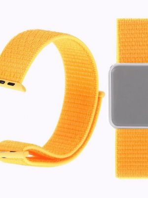 König Design Smartwatch-Armband, Sport Ersatz Armband für Apple Watch Series 1-7 / 42-45 mm Nylon Band Loop