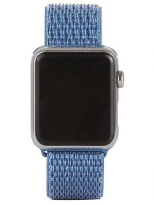 König Design Smartwatch-Armband, Sport Ersatz Armband für Apple Watch Series 1-7 / 42-45 mm Nylon Band Loop