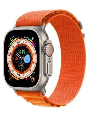 König Design Smartwatch-Armband, Sport Ersatz Armband für Apple Watch Ultra 49mm Silikon Band Loop