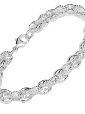 NKlaus Silberarmband "Armband 925 Sterlingsilber 22cm Designer Kette Dam" (1 Stück), Made in Germany