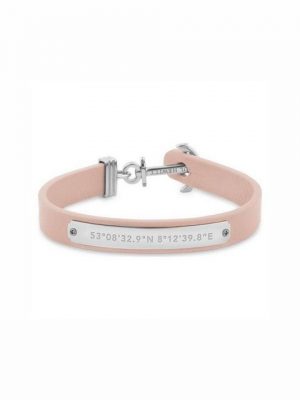 PAUL HEWITT Armreif "Modeschmuck Damen Armband Armreif rosa Paul Hewitt PH-FSC-S-N 14,5 cm"