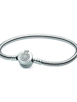 Pandora Perlenarmband "Pandora Armband Signature 599046C01-18 Sparkling Crown"