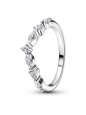 Pandora Ring - 54 925 Silber, Zirkonia silber