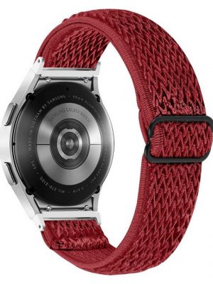 Resik Smartwatch-Armband "20mm Nylon-Schlaufenband kompatibel mit Samsung Galaxy Watch Active"