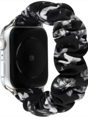 Resik Smartwatch-Armband "Scrunchie Elastisches Armband Kompatibel mit Apple Watch"