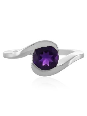 Sambia-Amethyst-Silberring