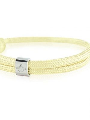 Skipper Armband "Skipper Armband Charm Knoten maritimes Armband Beige 6783"