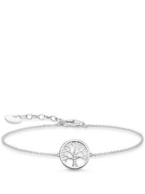 THOMAS SABO Armband "A1828-051-14 Armband Tree Of Love Silber 19 cm"