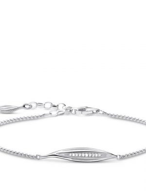 THOMAS SABO Armband "A1935-051-14 Armband Damen Blatt Sterling-Silber"