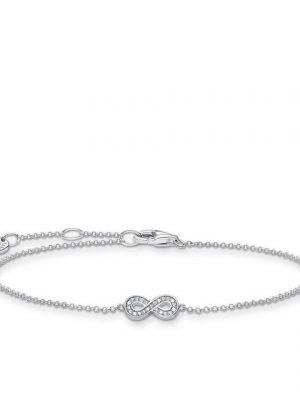 THOMAS SABO Armband "A2003-051-14 Armband Damen Infinity Silber 19 cm"