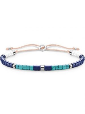 THOMAS SABO Armband "A2065-775-7 Armband Damen Blaue Steine Sterling-Silber"