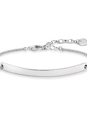 THOMAS SABO Armband "LBA0099-051-14 Armband Damen Love Bridge Silber 19 cm"