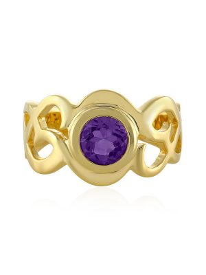 Uruguay-Amethyst-Silberring