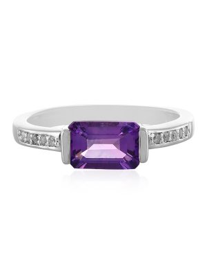 Uruguay-Amethyst-Silberring