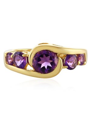 Uruguay-Amethyst-Silberring