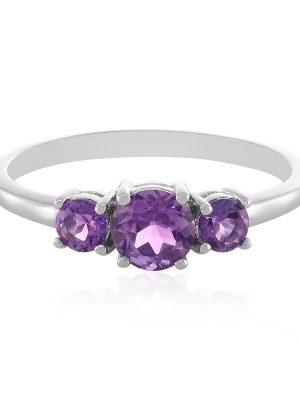 Uruguay-Amethyst-Silberring