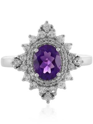 Uruguay-Amethyst-Silberring