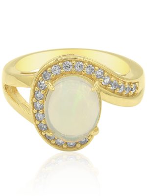 Welo-Opal-Silberring