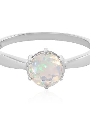 Welo-Opal-Silberring